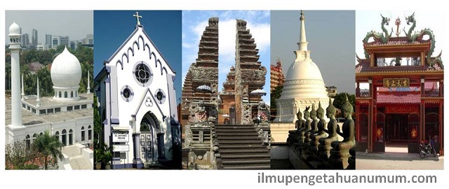 6 Agama di Indonesia