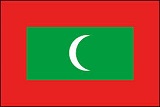 Bendera Maladewa (Maldives)