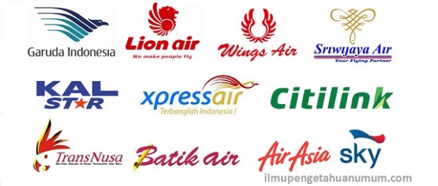 Daftar Maskapai Penerbangan di Indonesia (Niaga Berjadwal)