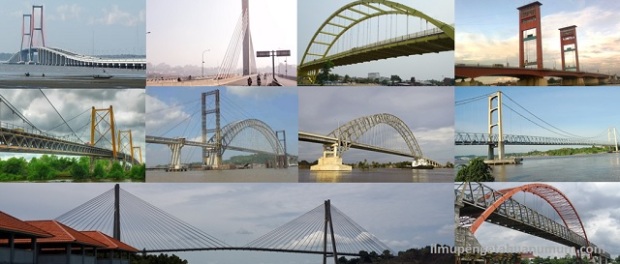 Daftar 10 Jembatan Terpanjang di Indonesia