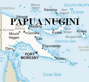 Peta Papua Nugini