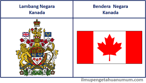 Lambang Negara Kanada dan Bendera Kanada