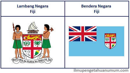 Lambang Fiji dan Bendera Negara Fiji