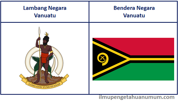 lambang negara dan bendera Vanuatu