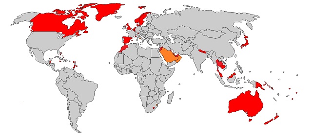 Negara-negara Monarki di Dunia