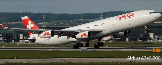 Pesawat Terbang Penumpang sipil Airbus A340-300