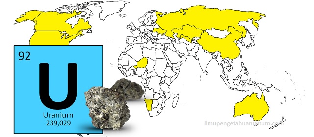 10 Negara Penghasil Uranium di Dunia