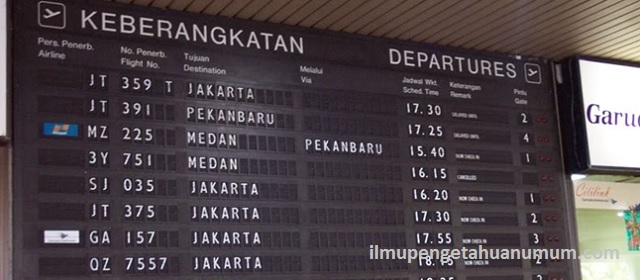 Daftar Bandara di Indonesia beserta Kode Bandara