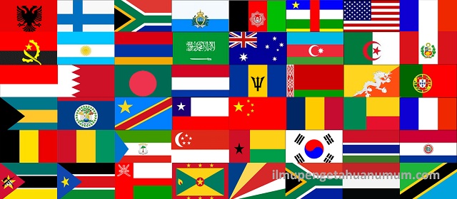 Daftar Bendera Negara di Dunia