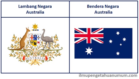 Lambang Australia dan Bendera Australia