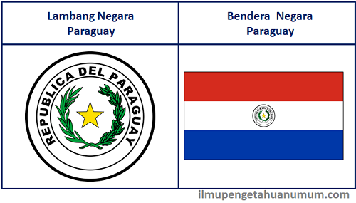 lambang negara Paraguay dan Bendera Paraguay